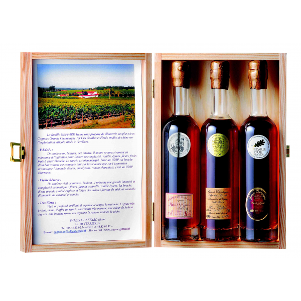 Coffret dégustation Cognac - Le club des connaisseurs